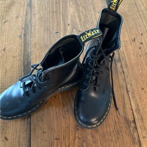 Dr. Martens Black Combat Boots
